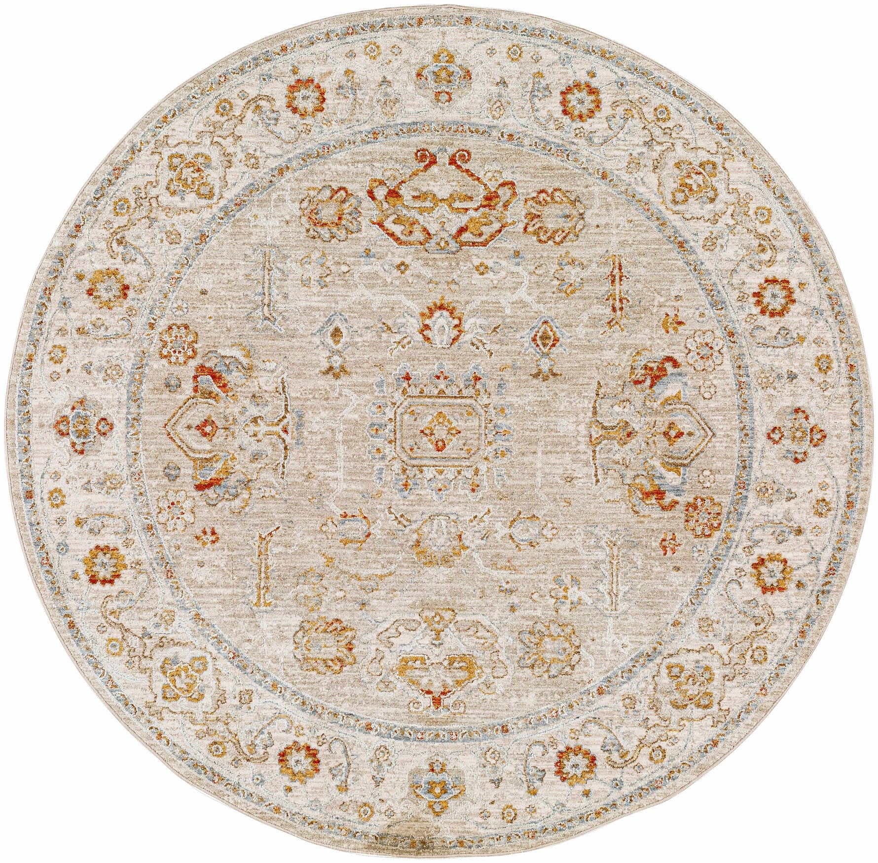 Bradley Oushak Thick Luxe Area Rug