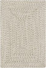 Beige Braided Faux Jute Outdoor Rug