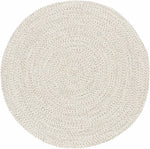 Beige Braided Faux Jute Outdoor Rug