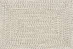 Beige Braided Faux Jute Outdoor Rug