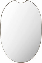 Escaudain Contemporary Gold Mirror - Clearance