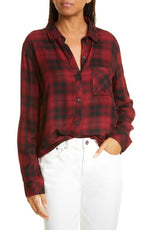 HUNTER SHIRT - CRIMSON PITCH