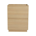 Modern Freestanding Bathroom Vanity Cabinet With Double Drawer