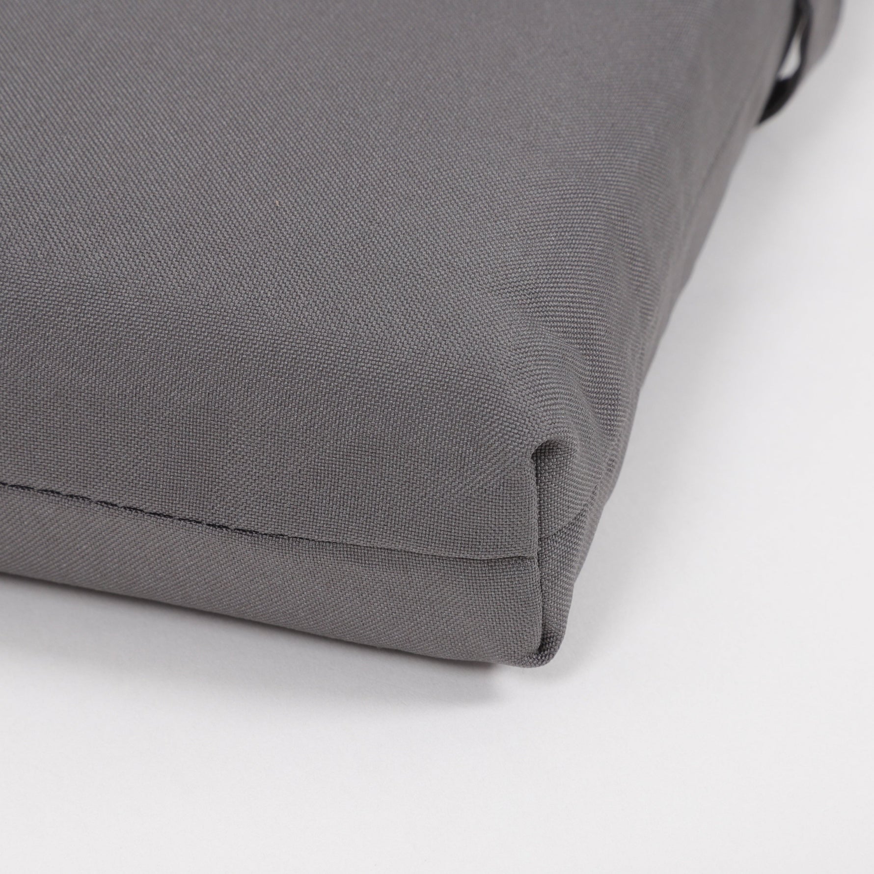 2-Piece Outdoor Chaise Lounge Cushion Set, Grey