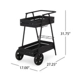 Modern Industrial Bar Cart