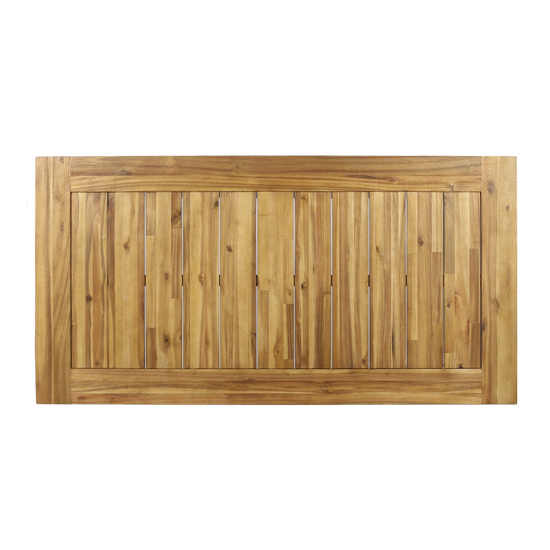 Outdoor Acacia Wood 7-Piece Dining Set with Cushions
