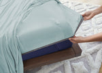 BedGear Vertex Sheet Set, Misty Blue, Split King / Split Cal King