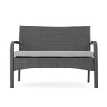 Cordoba KD Wicker 4 Piece Chat Set