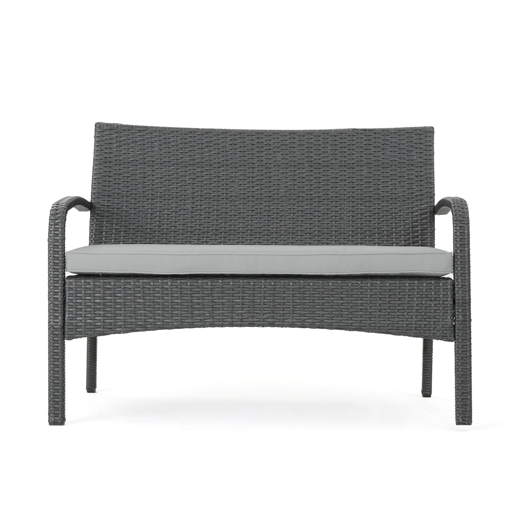 Cordoba KD Wicker 4 Piece Chat Set