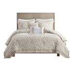 Cotton Comforter Mini Set Taupe King