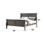 Louis Philippe Sleigh Bedroom Set