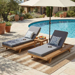 Lounge Chaise Set with Space Available on One Side