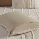 King 3 Piece Cotton Yarn Dyed Comforter Set
