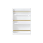 3 Tier Book Shelf, Compact Storage For Bedrooms