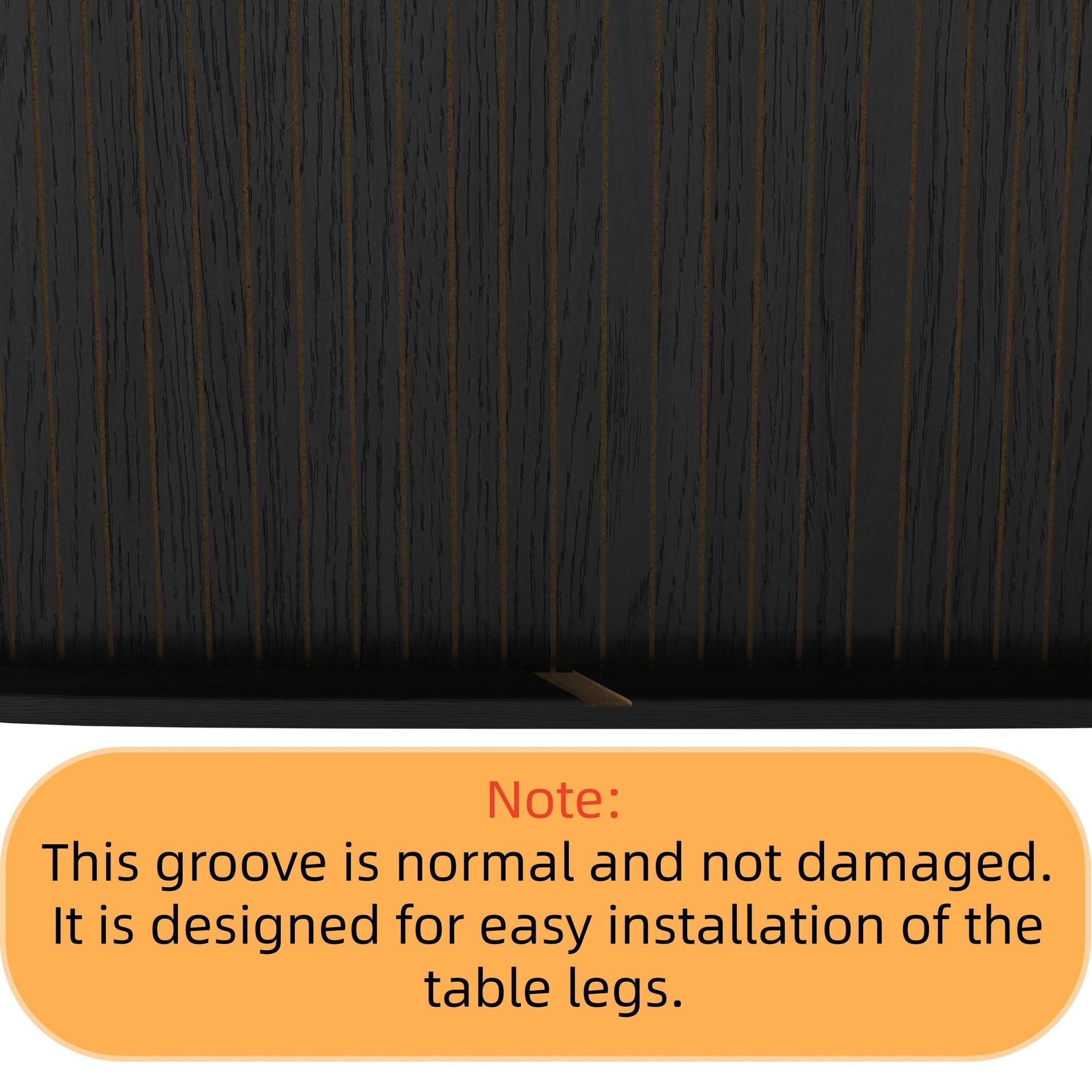 55.11'-70.86' Extendable Dining Table with Striped Legs