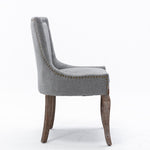 A&A Furniture Ultra Side Dining Chair Set of 2