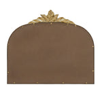 Arched Wall Mirror with Metal Frame