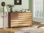 55-Inch Hand-Carved Buffet Sideboard Cabinet