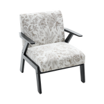 Mid-Century Modern Lounge Armchair - Seat Cushion (Beige + Grey)