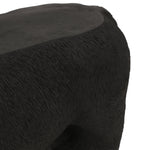 MGO Bear Bench, Concrete Outdoor Bench, Matte Black