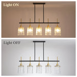 Modern Farmhouse 5-Light Dining Room Chandelier