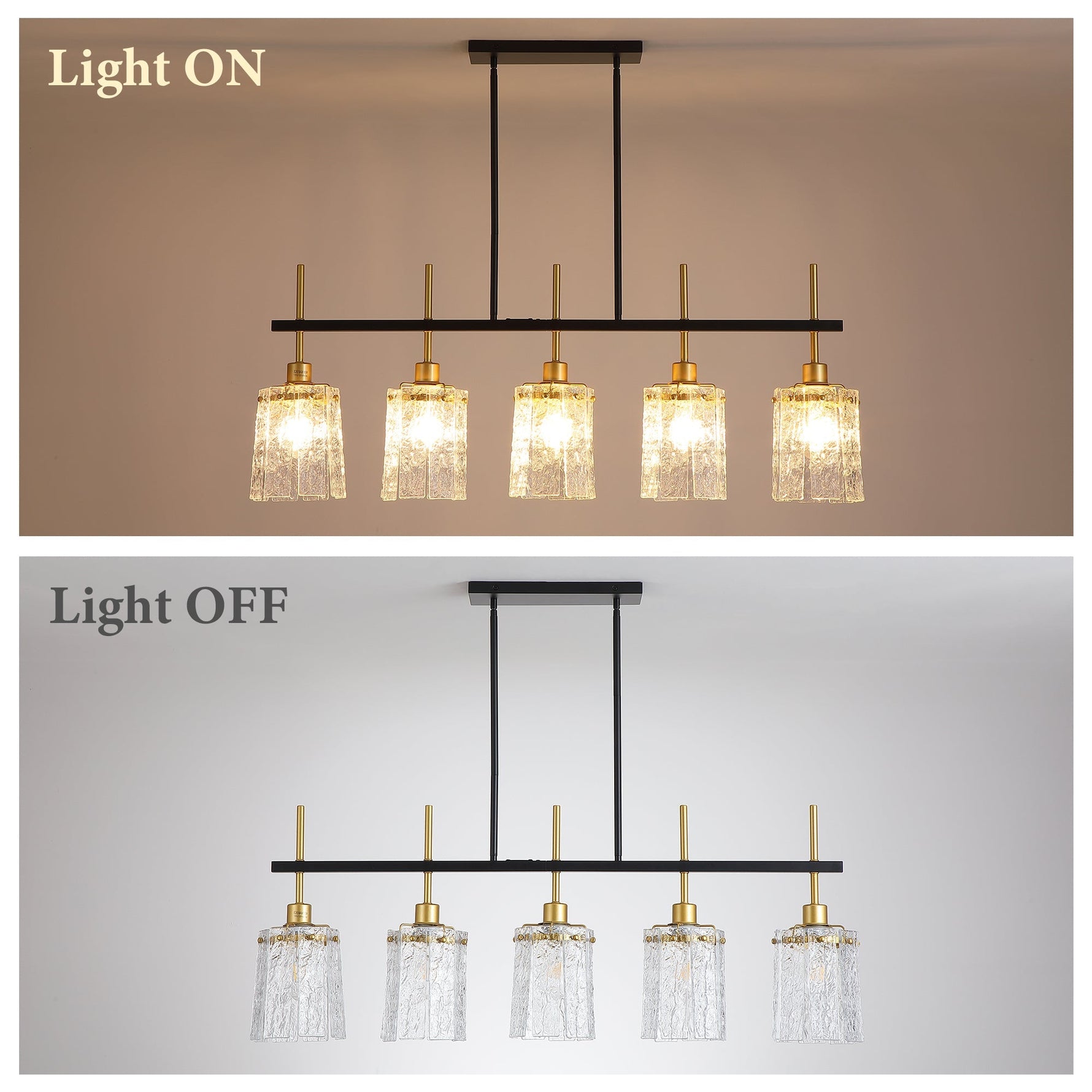 Modern Farmhouse 5-Light Dining Room Chandelier