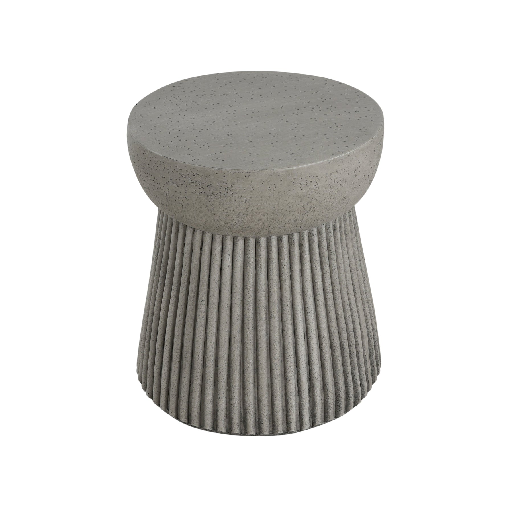 Outdoor Lightweight Concrete Side Table