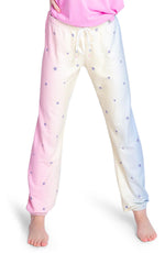 Women's PJ Salvage Blue Peachy Jersey Jogger Pants