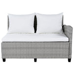 Tomax 5-Piece Outdoor Patio Rattan Sofa Set
