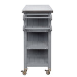 Foldable Outdoor Kitchen Island Patio Kitchen Cart