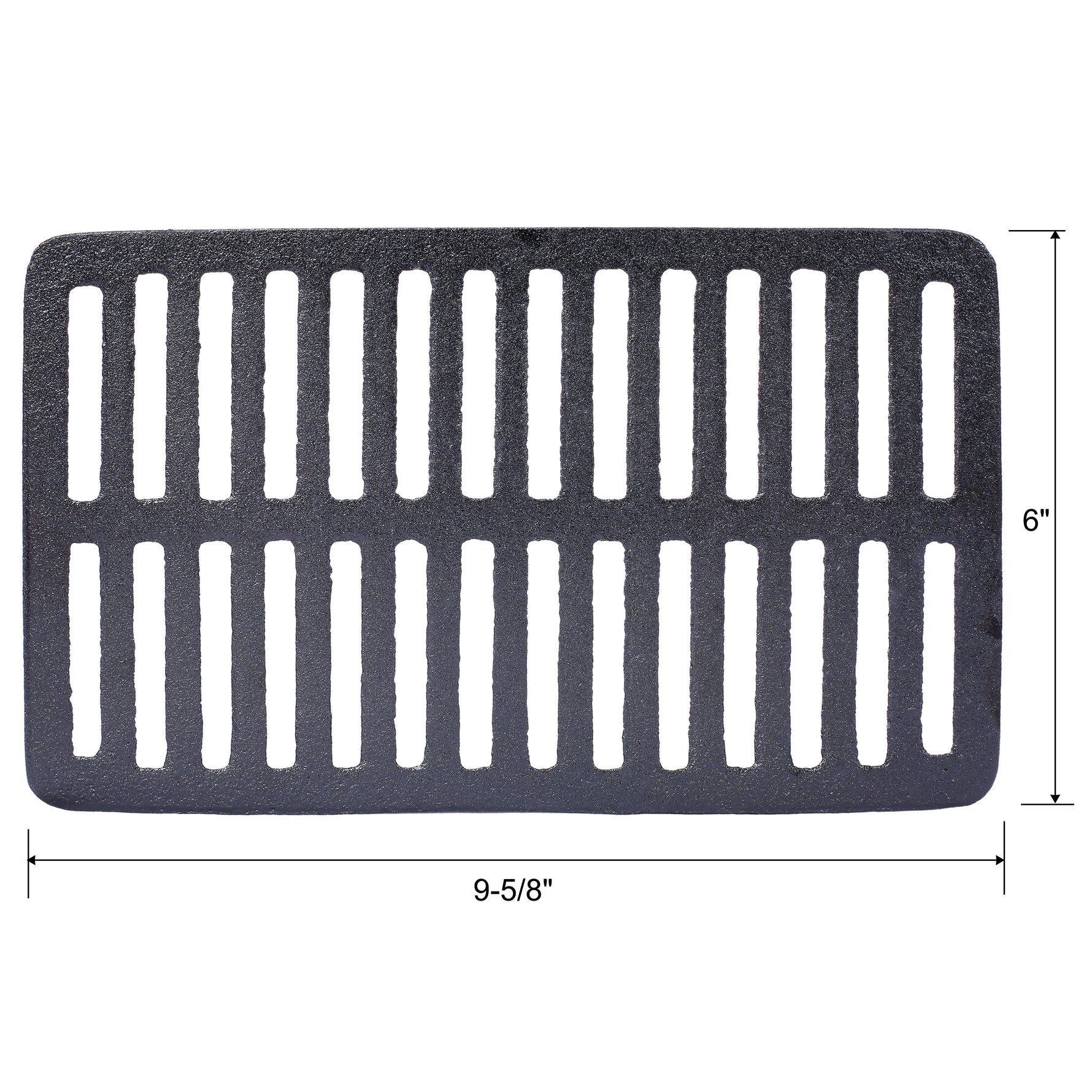 Oval Cast Iron Grill Outdoor Portable Charcoal Tabletop Skillet