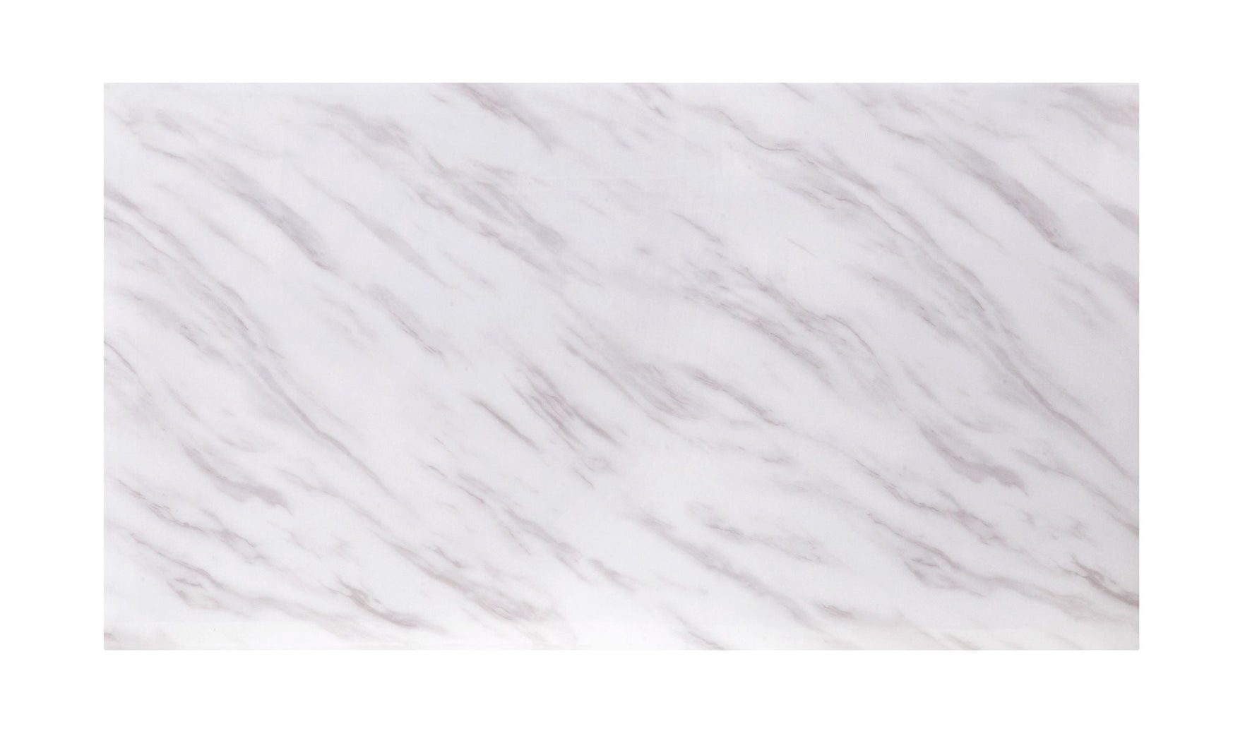 Zander Printed Faux Marble Top Mirrored Coffee Table