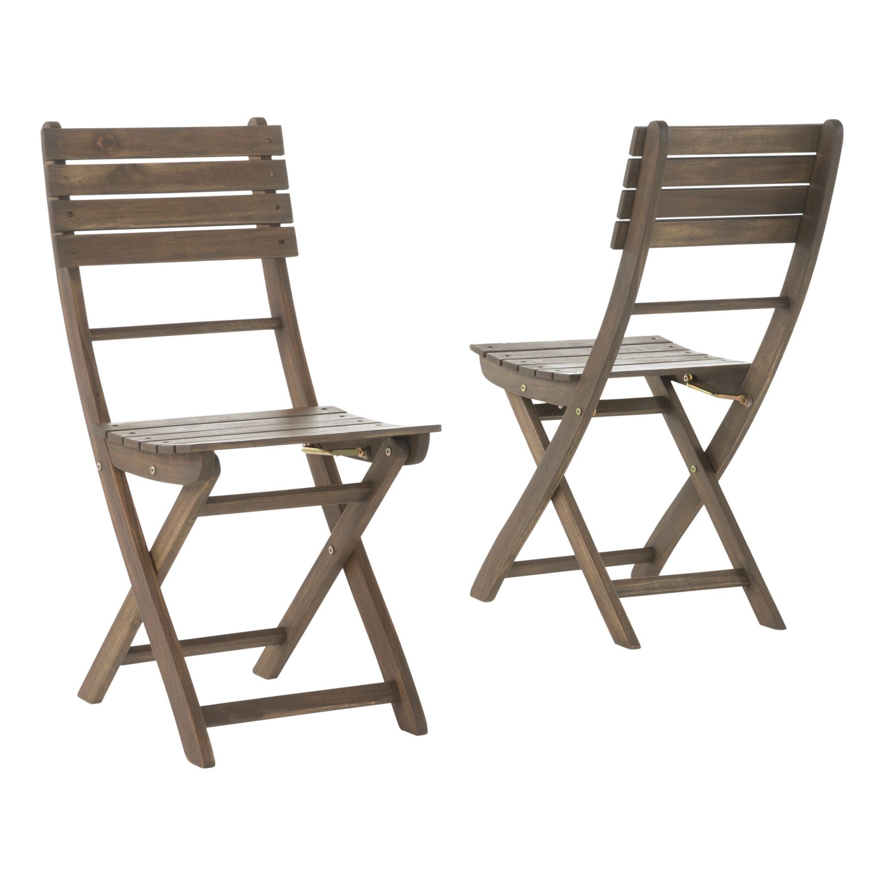 Positano 4 Piece Foldable Chair Set - Gray