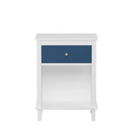 Nightstand With 1 Drawer and 1 Shelf