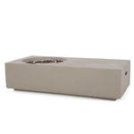 Rectangle 14.75' MGO Fire Pit - 50,000 BTU