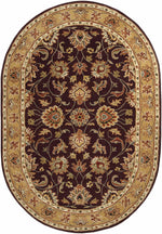 Cherryfield Burgundy 1024 Wool Area Rug