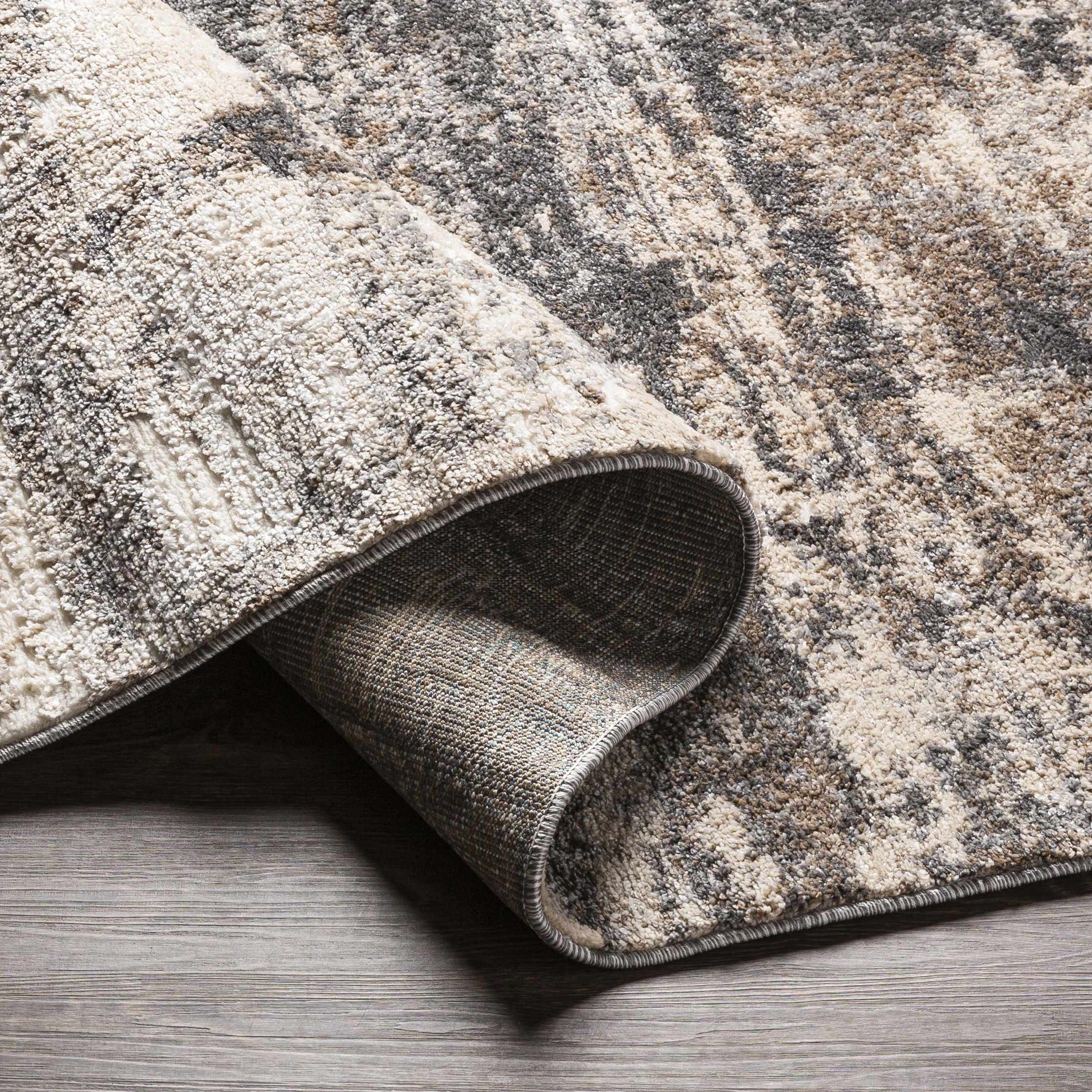 Clontarf Luxe Charcoal Area Rug