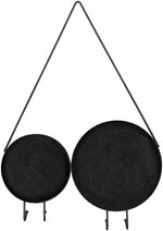 Cotmon Black Iron Frame Mirror - Clearance