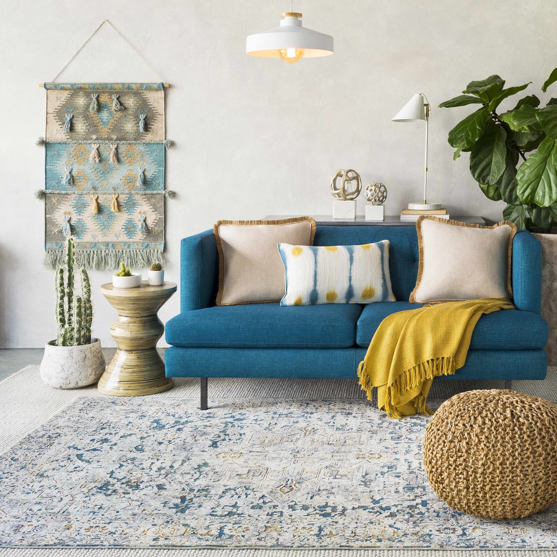 Cuckfield Textured Luxury Rug