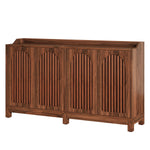 Sideboard Buffet Cabinet With 4 Doors & Shelves