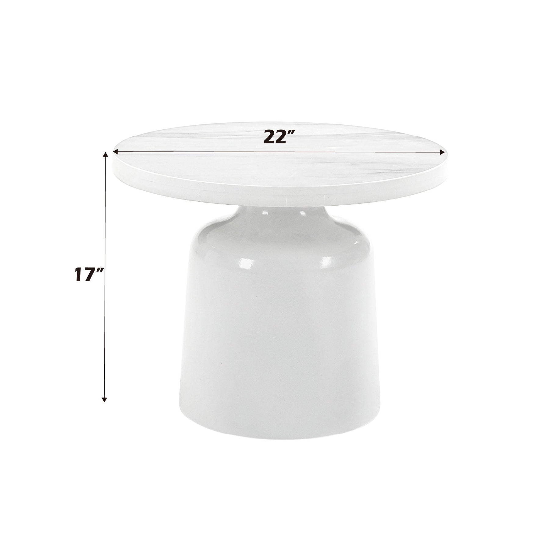 Zaid Engineering Marble High Gloss Table