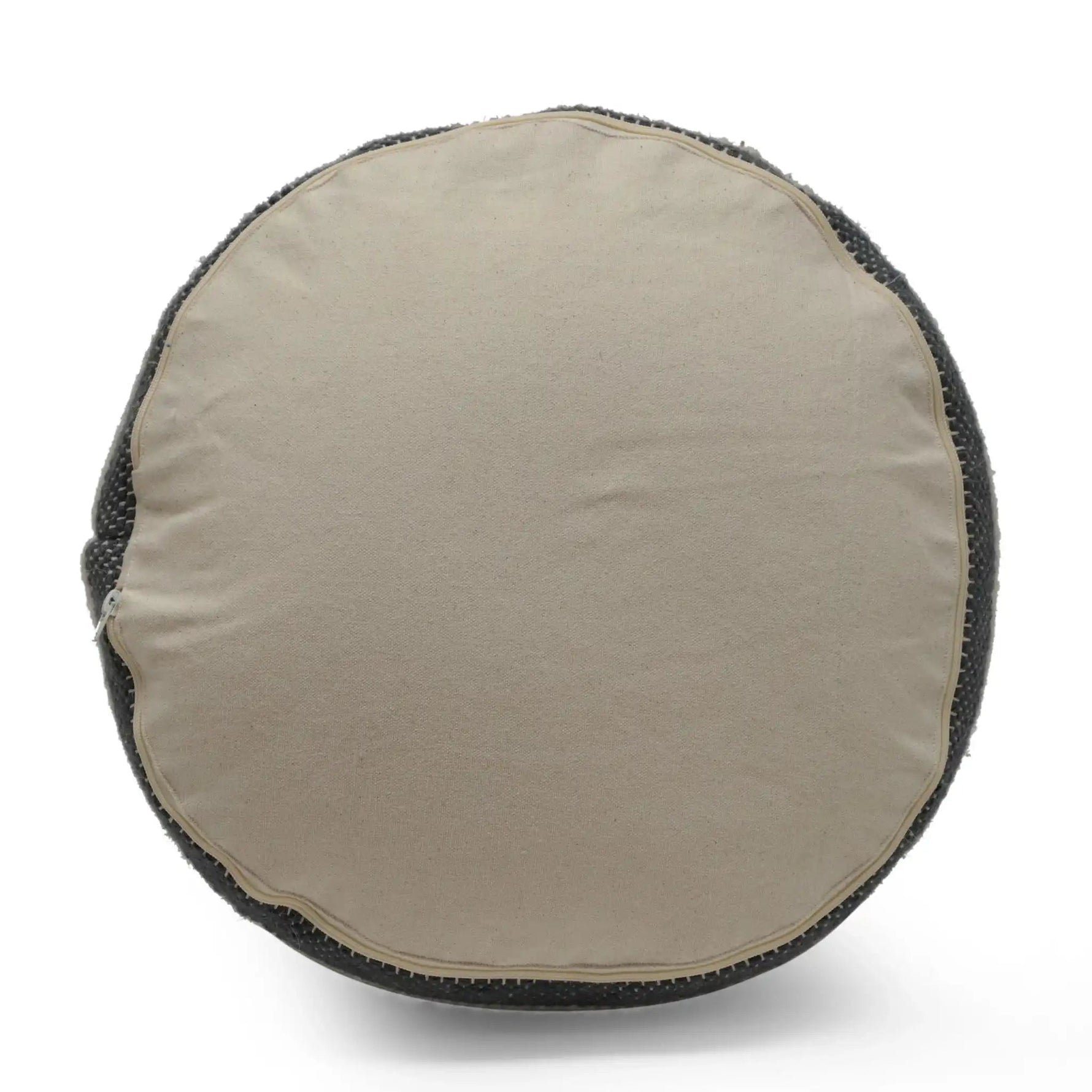 Diamond Handcrafted Cylindrical Pouf