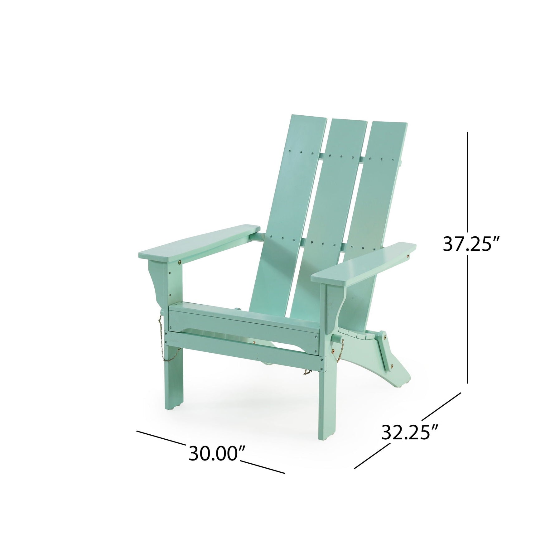 Aurascape Outdoor Comfort Foldable Adirondack Chair