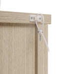 Sideboard Buffet Cabinet with 4 Doors and Adjustable Shelves