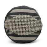 Diamond Handcrafted Cylindrical Pouf