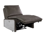 Metier Power Motion Recliner - Gray / Aluminum