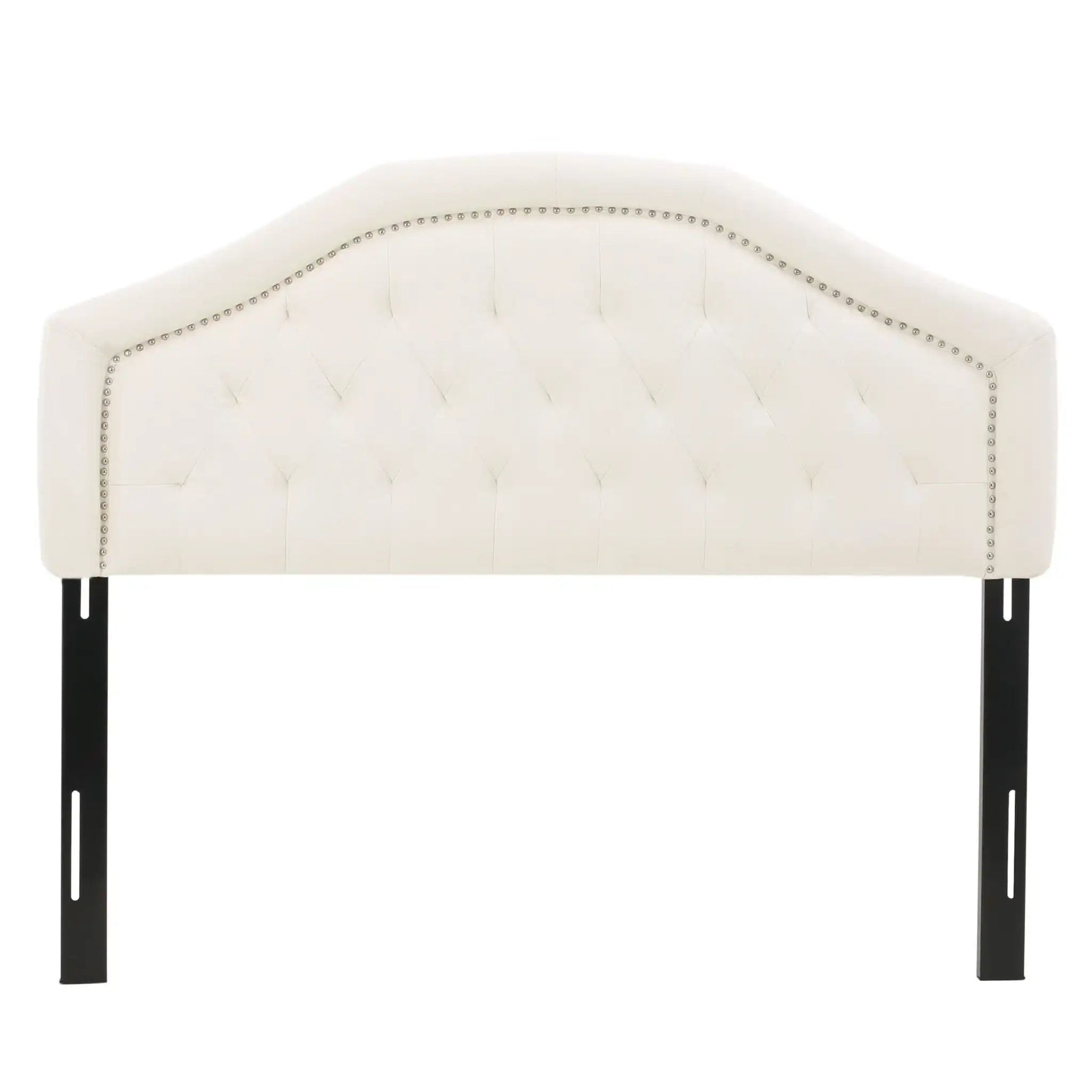 Kaarina Contemporary Tufted Fabric Headboard