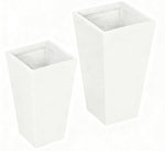 Flower Pots 2-Pack Outdoor Planter Set with Drainage Holes