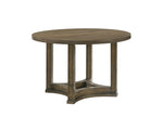 Parfield Weathered Round Dining Table - Oak