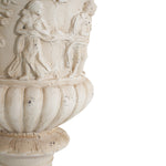 Garden Urn, Antique White, 27" H